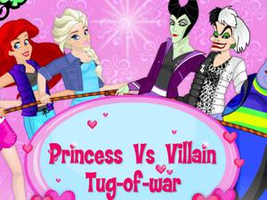 play Princess Vs Villains Tug Of War