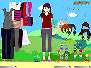 play Girl In Garden Dressup