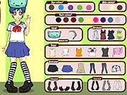 play Dress Up Simone