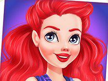 play Princesses Face Warp