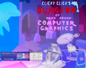 play Clicky Clicks Dungeon Of Hand Drawn Computer Graphics