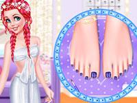 play Princesses Colorful Braids And Pedicure