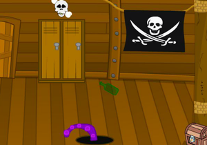 Super Sneaky Pirate Room Escape