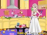 play Princess Elsa Kitchen Cleaning