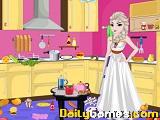 play Princess Elsa Kitchen Cleaning