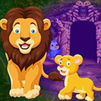 Lion And Cub Escape