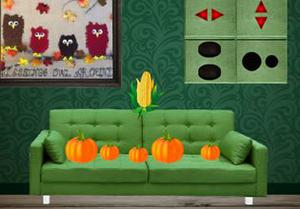 play Thanksgiving Green House Escape