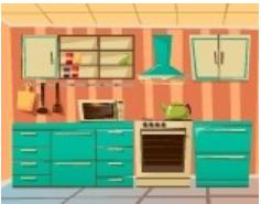 play Gfg Comfy Kitchen Escape