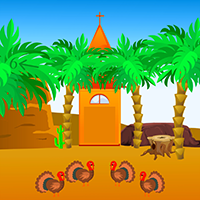 play Escape Thanksgiving Desert