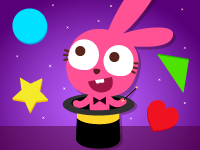 play Papo World Shapes Magician