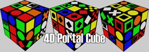 play 4D Rubiks Portal Cube