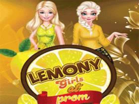 Lemony Girl At Prom - Free Game At Playpink.Com
