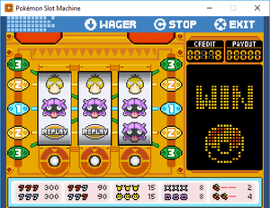 play Pokémon Unity Slot Machine