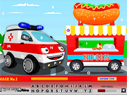 play Ambulance Trucks Hidden Letters