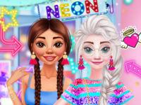 play Disney Neon Dresses