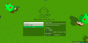 play Monkeytown.Io