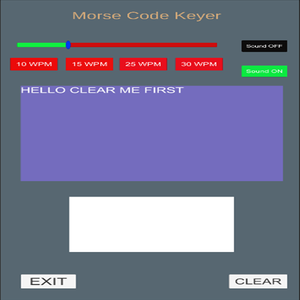 play Morse Code Keyer
