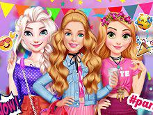 play Princesses Dorm Party