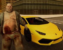 play Supercars Zombie Driving