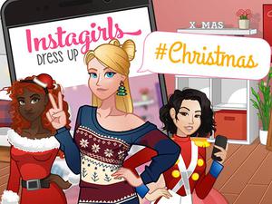 play Instagirls Christmas Dress Up