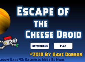 play Escape Of The Cheese Droid