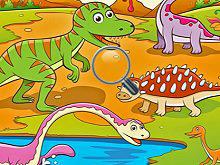 play Dinosaurs World Hidden Miniature