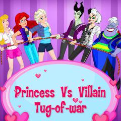 play Princess Vs Villain Tug-Of-War