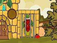 play Tribal Green Monster Rescue