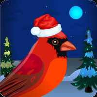 G4E Christmas Red Cardinal Escape