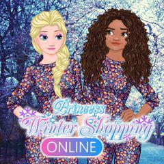 play Princess Winter Shopping Online