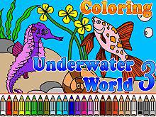 play Coloring Underwater World 3