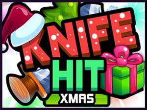 play Knife Hit Xmas