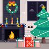 Geniefungames Gfg Christmas Fireplace Quick Escape