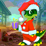 Christmas Crocodile Escape