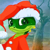 play Christmas Crocodile Escape