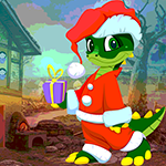 play Christmas Crocodile Escape