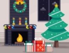 Gfg Christmas Fireplace Quick Escape