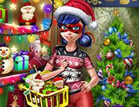 play Dotted Girl Christmas Shopping