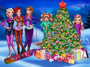 play Princess Christmas Night