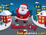 play Santa City Run