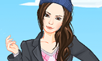 play Glamorous Winter Dress Up