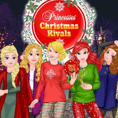 play Princesses Christmas Rivals