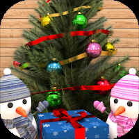 play Rain Coat - Santa And The Snowman And Reindeer Night