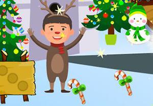 play Christmas Deer Boy Escape