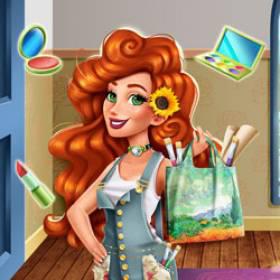 play Jessie'S Van Gogh Couture - Free Game At Playpink.Com