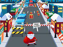 play Santa City Run