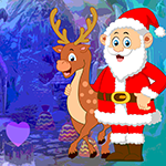 play Santa With Deer Escape Game