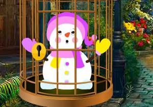 play Mystery Palace Snowman Escape