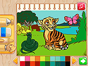 play Color Me Jungle Animals