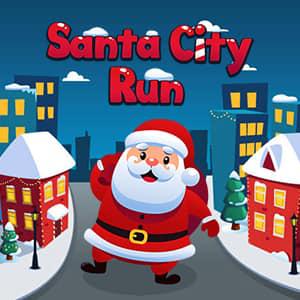 play Santa City Run